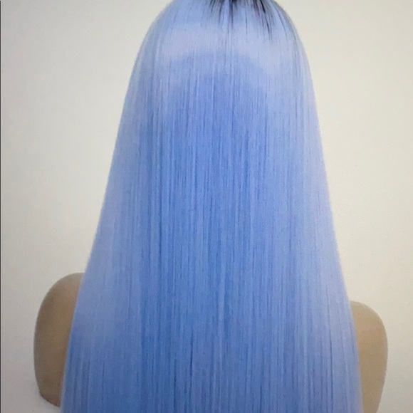The blue beauty lace front ombré wig